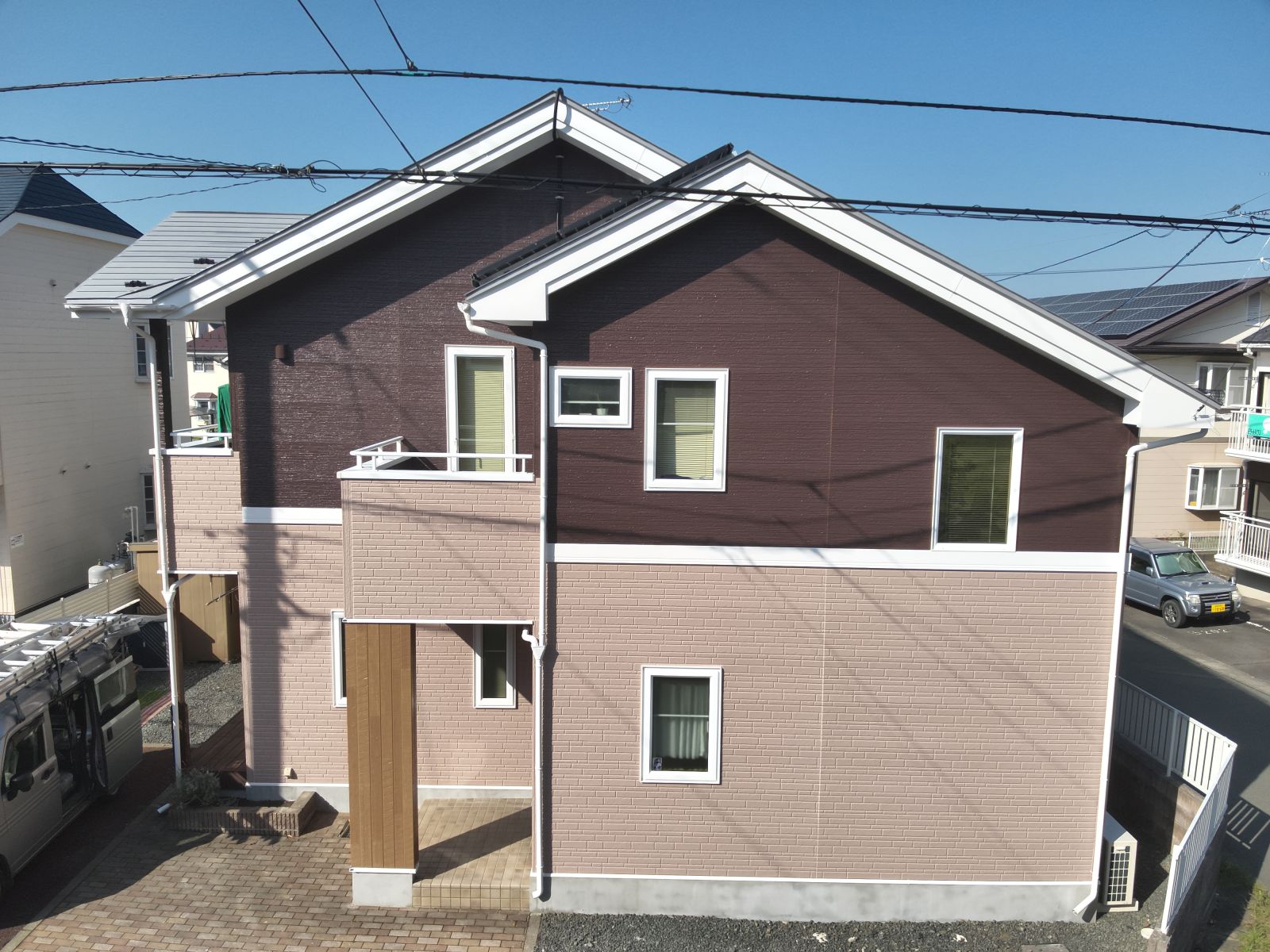 盛岡市M様邸 外壁塗装&屋根塗装 (2025年11月 完工）